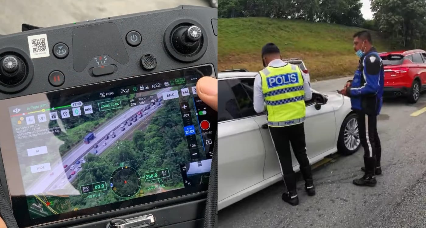 AI Police Drones Deployed in Selangor to Monitor Traffic Violations